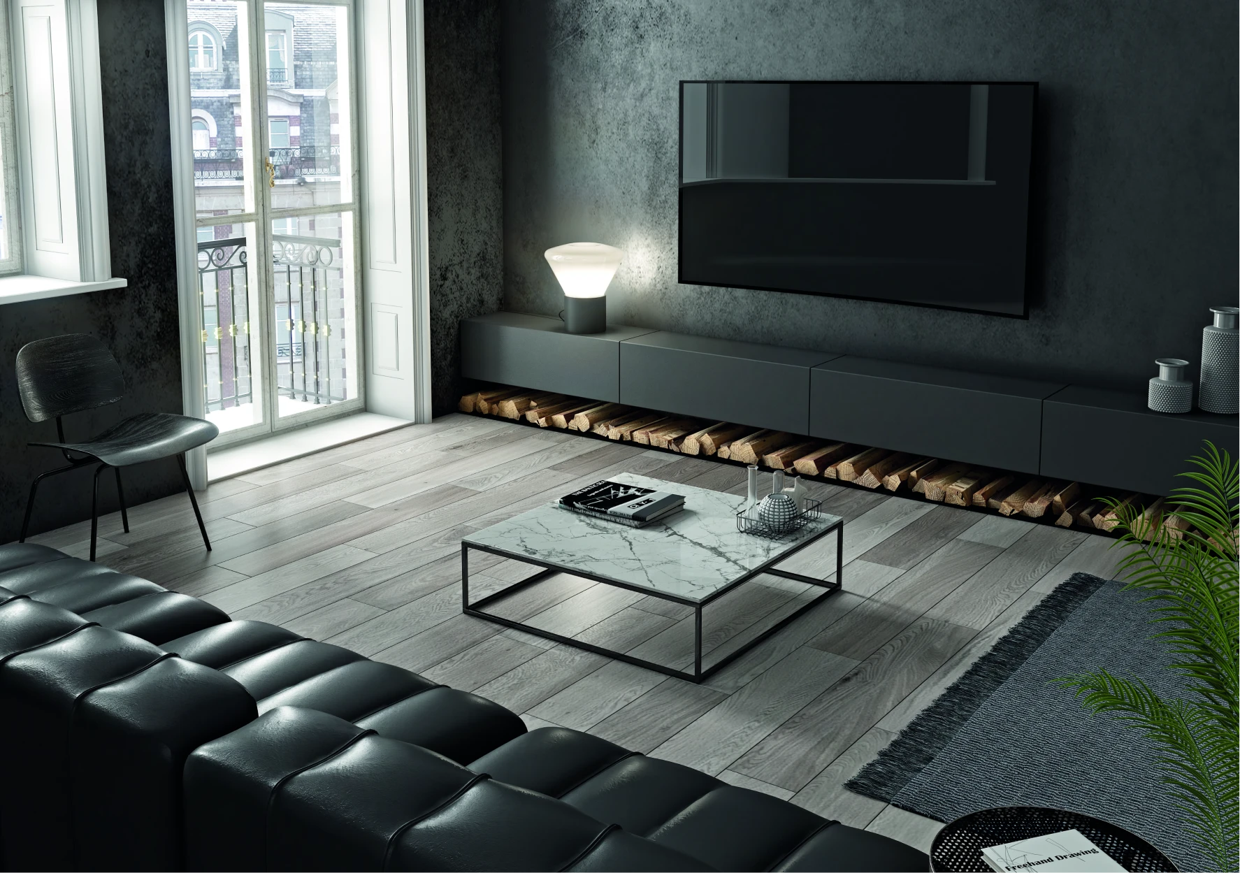 Minor Invisible White — Kaleydos Furniture