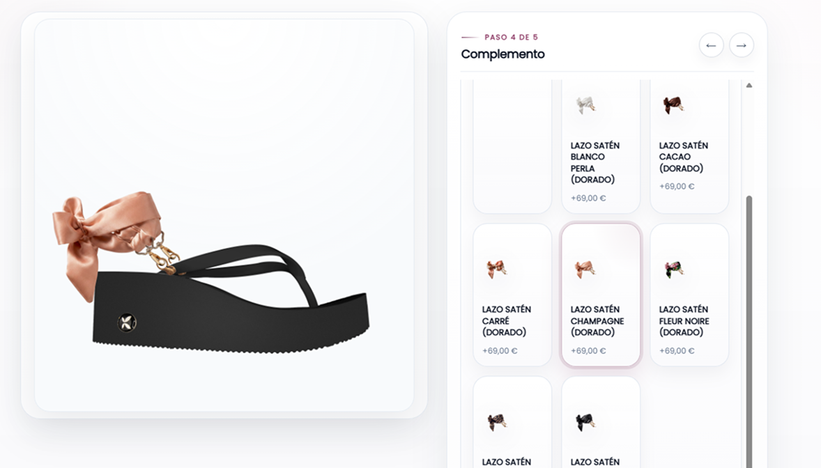 Personalizador Mallorkinas — paso 4