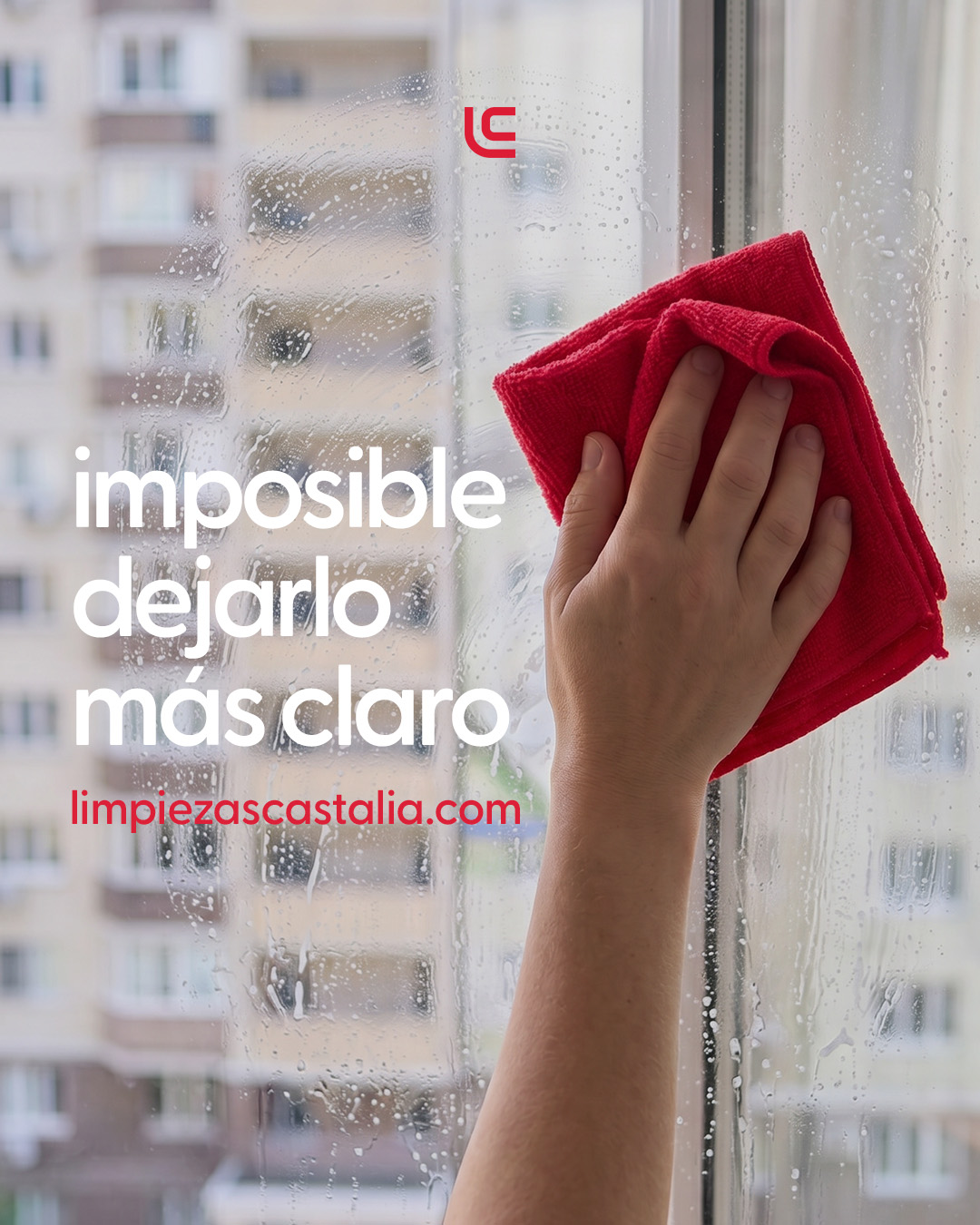 Post Instagram Limpiezas Castalia — 21 de julio