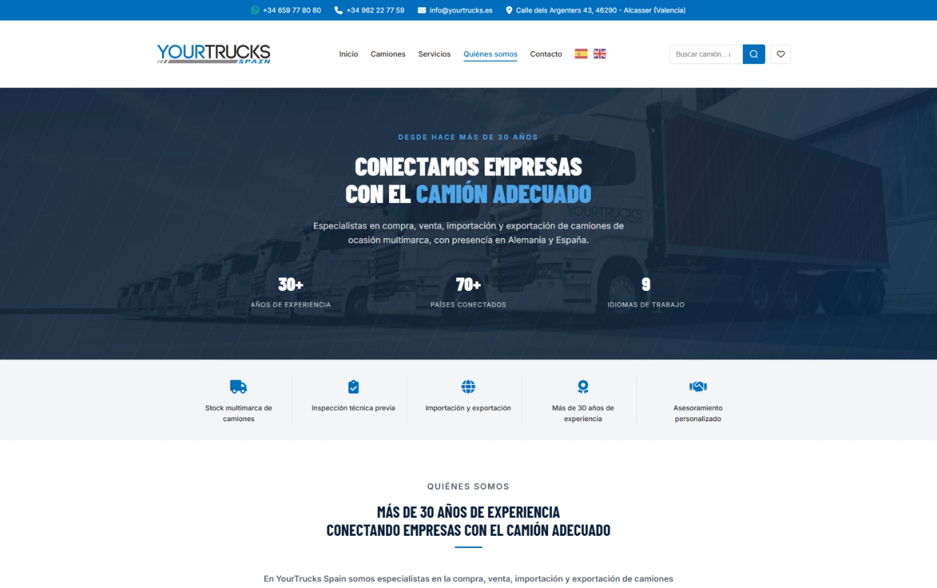 Quiénes somos YourTrucks Spain